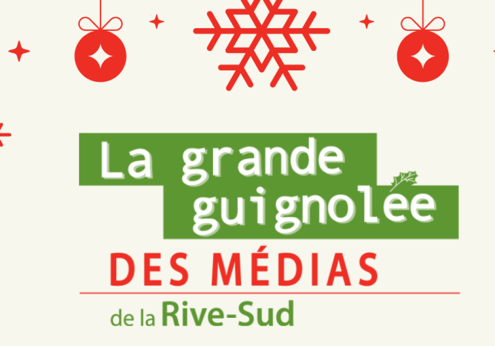 Ensemble pour la Grande Guignolée des Médias de la Rive-Sud !